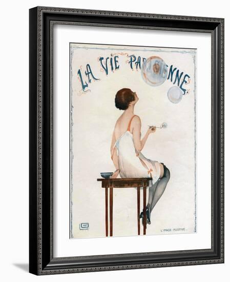 La Vie Parisienne, Magazine Cover, France, 1927-null-Framed Giclee Print