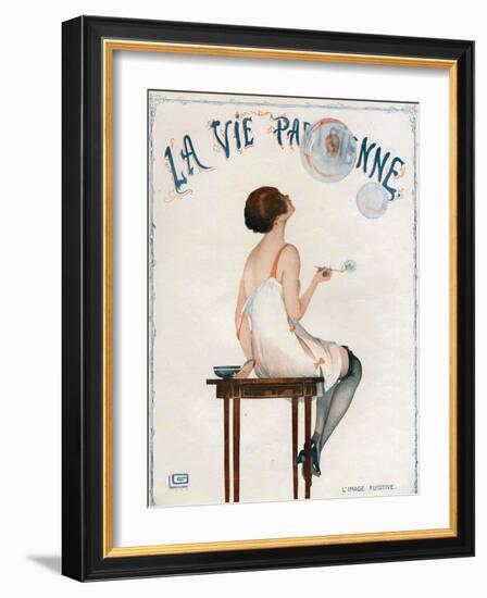 La Vie Parisienne, Magazine Cover, France, 1927-null-Framed Giclee Print