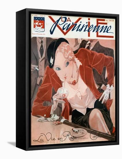 La Vie Parisienne, Magazine Cover, France, 1931-null-Framed Premier Image Canvas