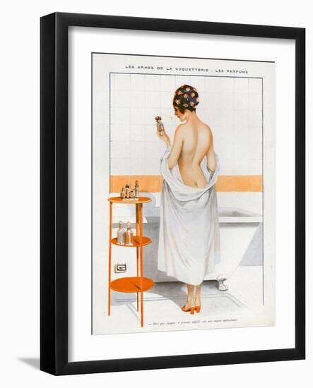 La Vie Parisienne, Magazine Plate, France, 1916-null-Framed Giclee Print