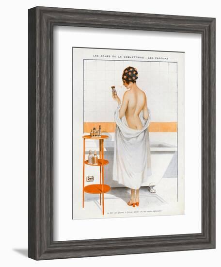 La Vie Parisienne, Magazine Plate, France, 1916-null-Framed Giclee Print