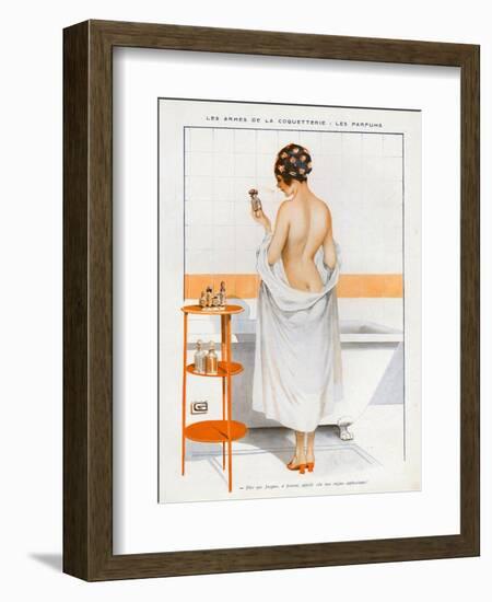 La Vie Parisienne, Magazine Plate, France, 1916-null-Framed Giclee Print