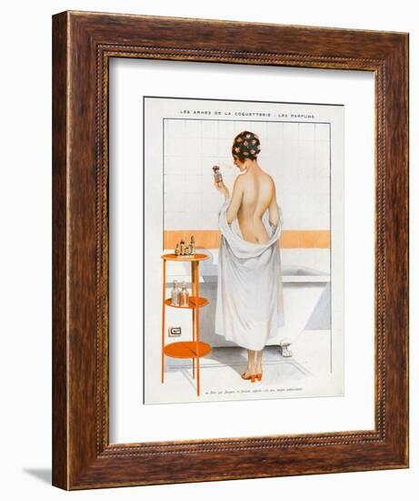 La Vie Parisienne, Magazine Plate, France, 1916-null-Framed Giclee Print