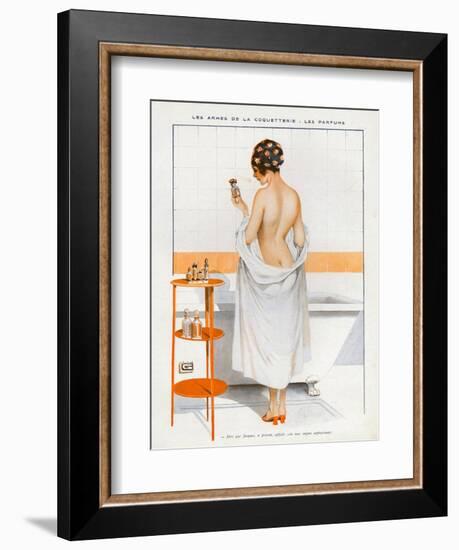 La Vie Parisienne, Magazine Plate, France, 1916-null-Framed Giclee Print