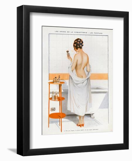 La Vie Parisienne, Magazine Plate, France, 1916-null-Framed Giclee Print