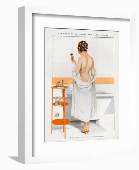 La Vie Parisienne, Magazine Plate, France, 1916-null-Framed Giclee Print