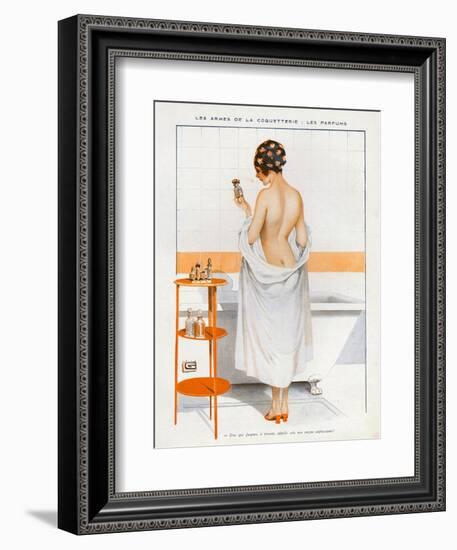 La Vie Parisienne, Magazine Plate, France, 1916-null-Framed Giclee Print