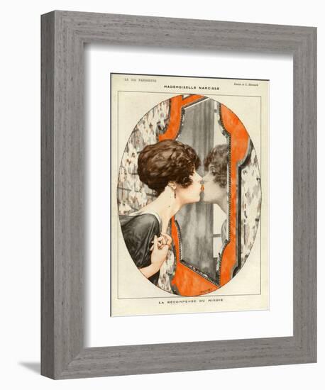 La Vie Parisienne, Magazine Plate, France, 1919-null-Framed Giclee Print