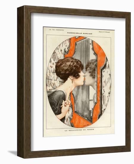 La Vie Parisienne, Magazine Plate, France, 1919-null-Framed Giclee Print