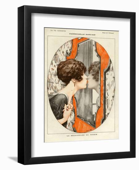 La Vie Parisienne, Magazine Plate, France, 1919-null-Framed Giclee Print