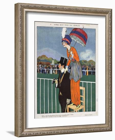 La Vie Parisienne, Magazine Plate, France, 1920-null-Framed Giclee Print