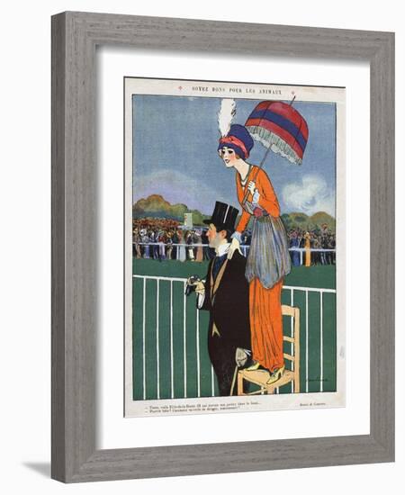 La Vie Parisienne, Magazine Plate, France, 1920-null-Framed Giclee Print