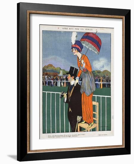 La Vie Parisienne, Magazine Plate, France, 1920-null-Framed Giclee Print