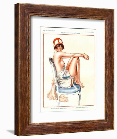 La Vie Parisienne, Magazine Plate, France, 1920-null-Framed Giclee Print