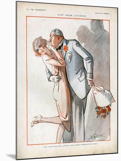 La Vie Parisienne, Magazine Plate, France, 1926-null-Mounted Giclee Print