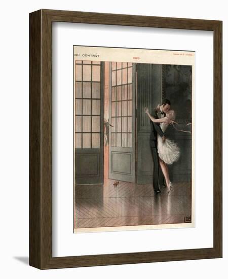 La Vie Parisienne, Magazine Plate, France, 1929-null-Framed Giclee Print