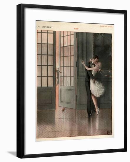 La Vie Parisienne, Magazine Plate, France, 1929-null-Framed Giclee Print