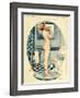La Vie Parisienne, Maurice Milliere, 1918, France-null-Framed Giclee Print