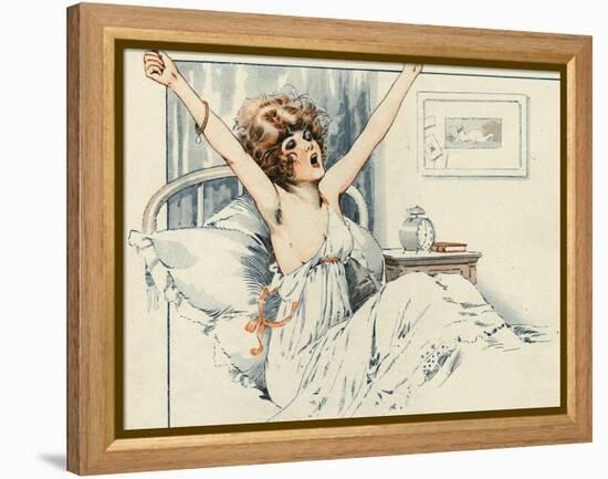 La Vie Parisienne, Maurice Milliere, 1919, France-null-Framed Premier Image Canvas