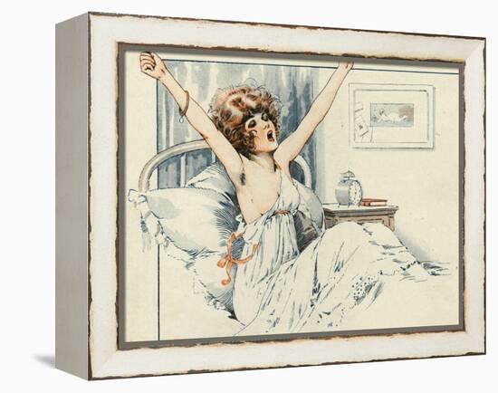 La Vie Parisienne, Maurice Milliere, 1919, France-null-Framed Premier Image Canvas