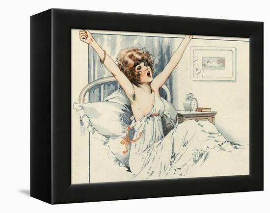 La Vie Parisienne, Maurice Milliere, 1919, France-null-Framed Premier Image Canvas