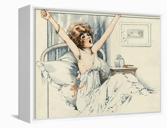 La Vie Parisienne, Maurice Milliere, 1919, France-null-Framed Premier Image Canvas