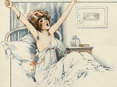 La Vie Parisienne, Maurice Milliere, 1919, France' Giclee