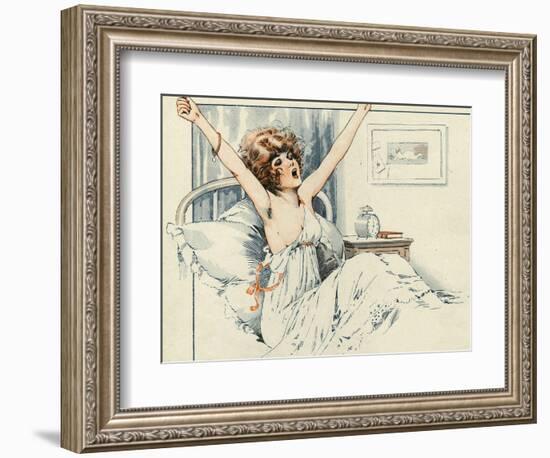 La Vie Parisienne, Maurice Milliere, 1919, France-null-Framed Giclee Print