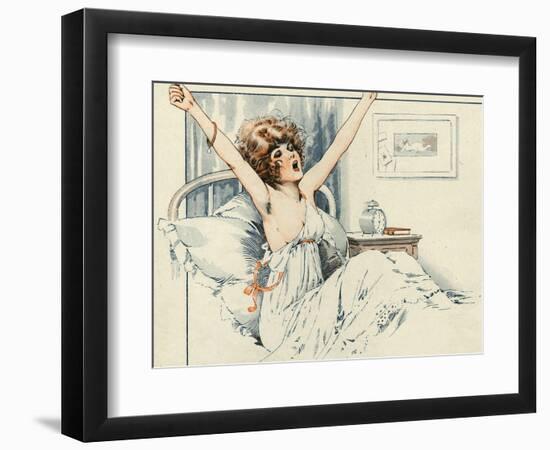 La Vie Parisienne, Maurice Milliere, 1919, France-null-Framed Giclee Print