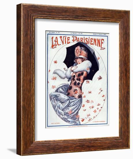 La Vie Parisienne, Maurice Milliere, 1923, France-null-Framed Giclee Print