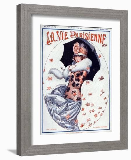 La Vie Parisienne, Maurice Milliere, 1923, France-null-Framed Giclee Print