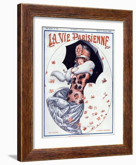 La Vie Parisienne, Maurice Milliere, 1923, France-null-Framed Giclee Print