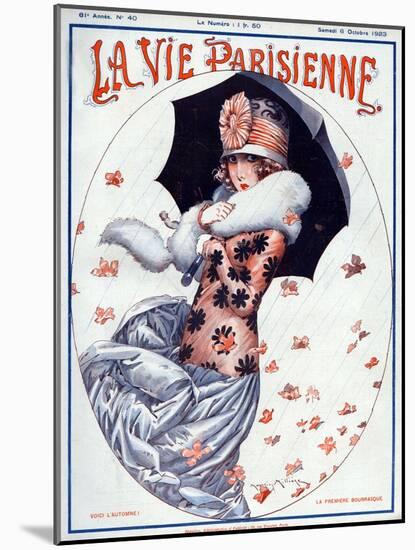 La Vie Parisienne, Maurice Milliere, 1923, France-null-Mounted Giclee Print