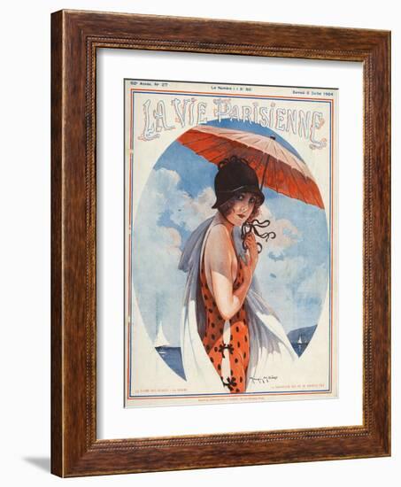 La Vie Parisienne, Maurice Milliere, 1924, France-null-Framed Giclee Print