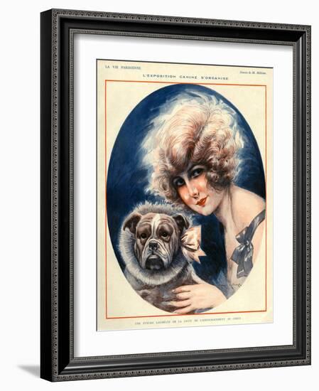 La Vie Parisienne, Maurice Milliere, 1924, France-null-Framed Giclee Print