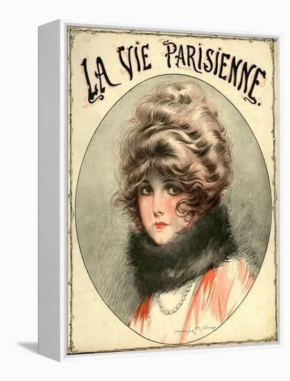 La Vie Parisienne, Maurice Milliere, France-null-Framed Premier Image Canvas