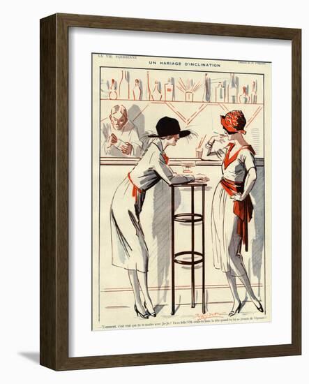 La Vie Parisienne, Prejelan, 1920, France-null-Framed Giclee Print