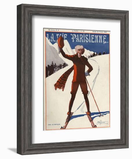 La Vie Parisienne, Rene Prejelan, 1924, France--Framed Giclee Print