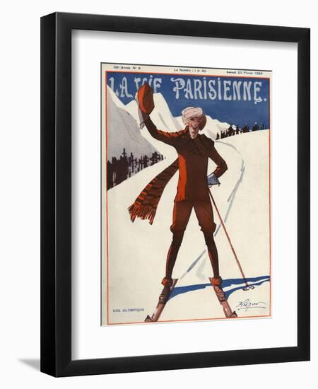La Vie Parisienne, Rene Prejelan, 1924, France--Framed Giclee Print