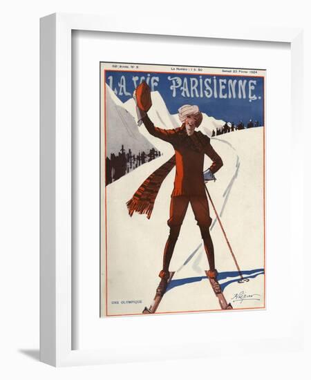 La Vie Parisienne, Rene Prejelan, 1924, France-null-Framed Giclee Print