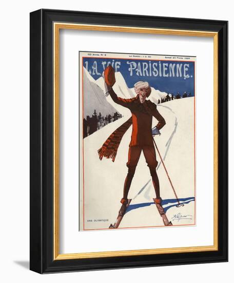 La Vie Parisienne, Rene Prejelan, 1924, France-null-Framed Giclee Print