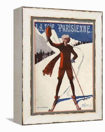 La Vie Parisienne, Rene Prejelan, 1924, France-null-Framed Premier Image Canvas