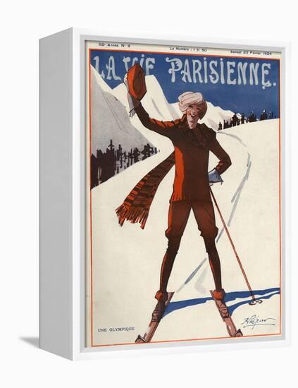 La Vie Parisienne, Rene Prejelan, 1924, France-null-Framed Premier Image Canvas