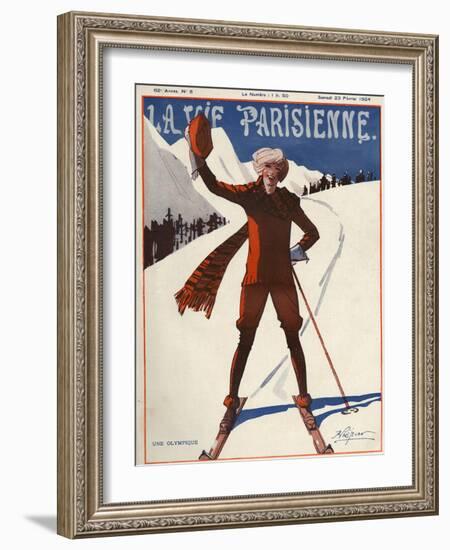 La Vie Parisienne, Rene Prejelan, 1924, France-null-Framed Giclee Print