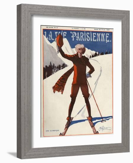 La Vie Parisienne, Rene Prejelan, 1924, France-null-Framed Giclee Print