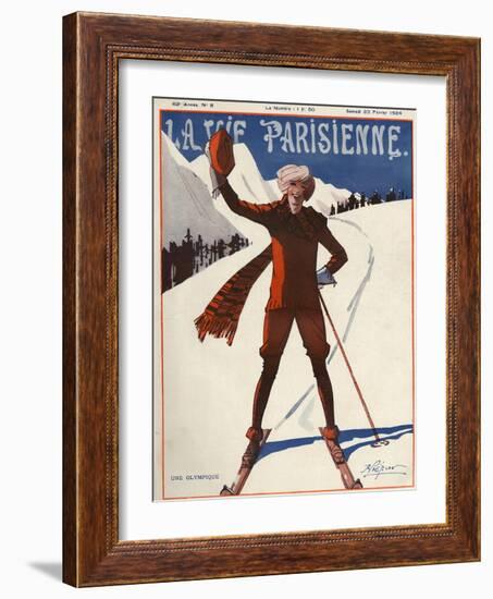 La Vie Parisienne, Rene Prejelan, 1924, France-null-Framed Giclee Print