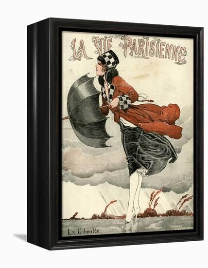 La Vie Parisienne, Rene Vincent, 1918, France-null-Framed Premier Image Canvas