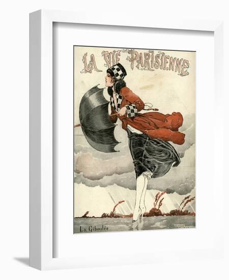 La Vie Parisienne, Rene Vincent, 1918, France-null-Framed Giclee Print