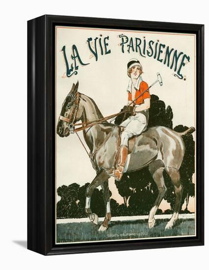 La Vie Parisienne, Rene Vincent, 1919, France-null-Framed Premier Image Canvas