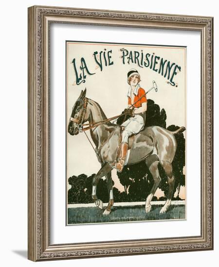 La Vie Parisienne, Rene Vincent, 1919, France-null-Framed Giclee Print